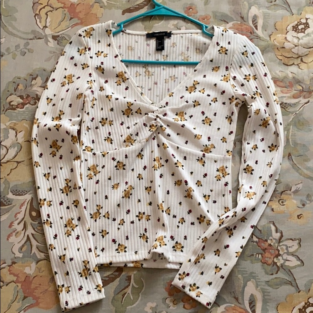Floral Print Long Sleeve